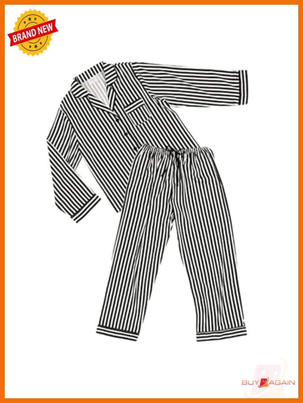 Satin Polyester Women's 2 Piece Full Length Pajama Set